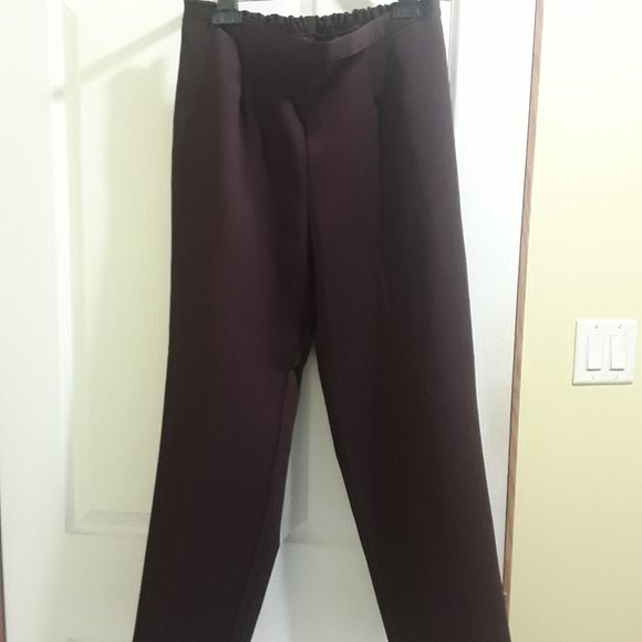 Burgundy Pant suit - Picture 2 of 2